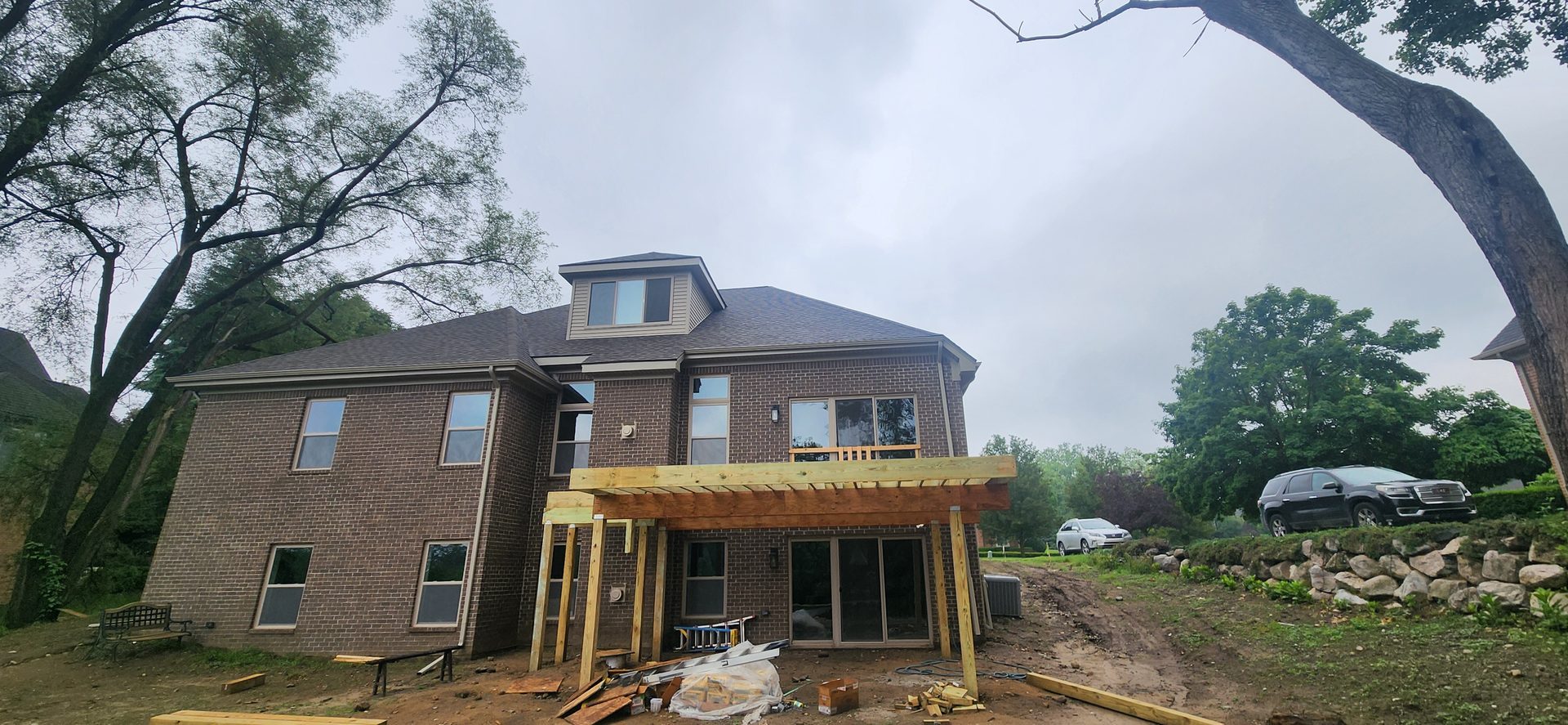 Before / early construction